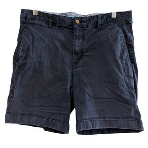 Tommy Bahama Men's Chino Shorts, Size 33, Blue, Cotton Tencel Spandex, Pockets